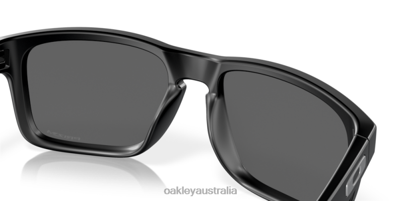 Holbrook (Low Bridge Fit) Prizm Black Lenses, Matte Black Frame Oakley2ZJX788