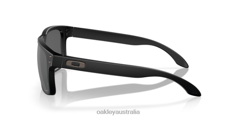 Holbrook (Low Bridge Fit) Prizm Black Polarized Lenses, Matte Black Frame Oakley2ZJX787