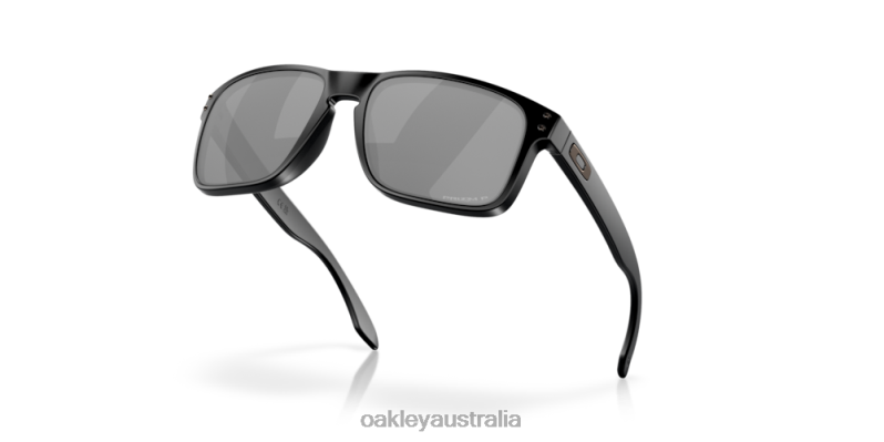 Holbrook (Low Bridge Fit) Prizm Black Polarized Lenses, Matte Black Frame Oakley2ZJX787