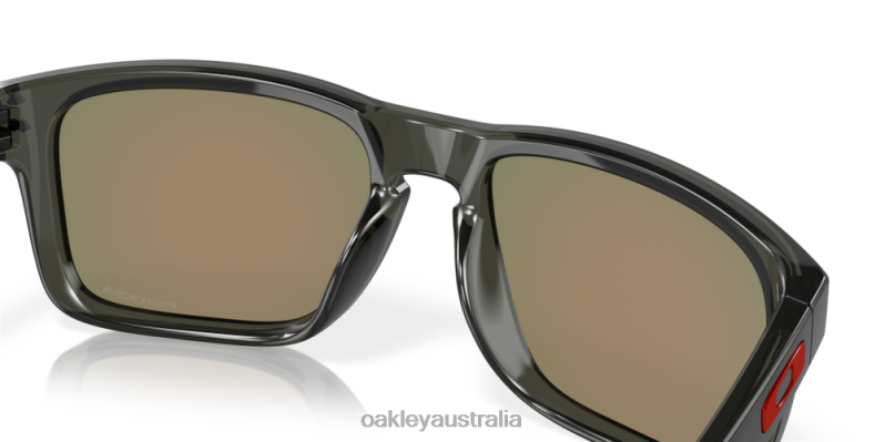Holbrook (Low Bridge Fit) Prizm Ruby Lenses, Grey Smoke Frame Oakley2ZJX789
