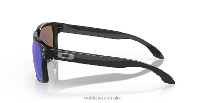 Holbrook (Low Bridge Fit) Prizm Sapphire Polarized Lenses, Black Ink Frame Oakley2ZJX798