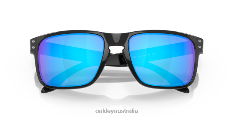 Holbrook (Low Bridge Fit) Prizm Sapphire Polarized Lenses, Black Ink Frame Oakley2ZJX798