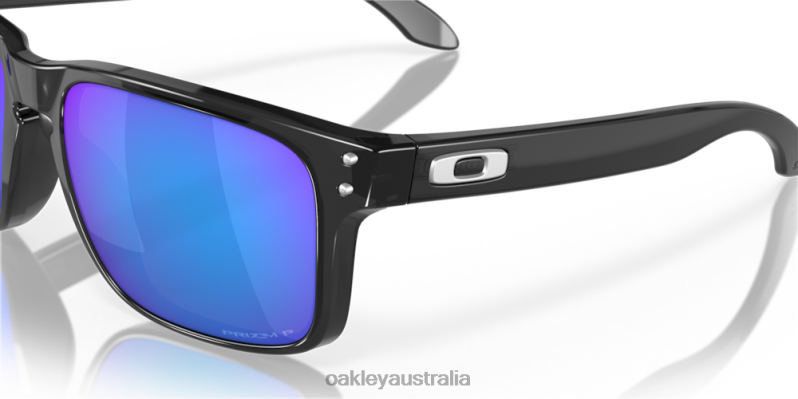 Holbrook (Low Bridge Fit) Prizm Sapphire Polarized Lenses, Black Ink Frame Oakley2ZJX798
