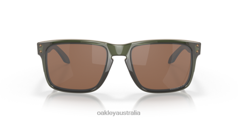 Holbrook (Low Bridge Fit) Prizm Tungsten Polarized Lenses, Olive Ink Frame Oakley2ZJX799