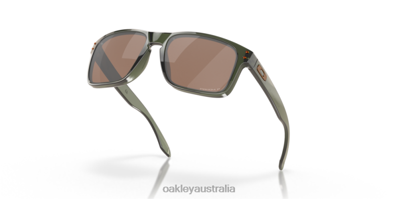Holbrook (Low Bridge Fit) Prizm Tungsten Polarized Lenses, Olive Ink Frame Oakley2ZJX799