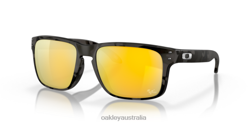 Holbrook MotoGP Collection Prizm 24K Polarized Lenses, Matte Black Tortoise Frame Oakley2ZJX635