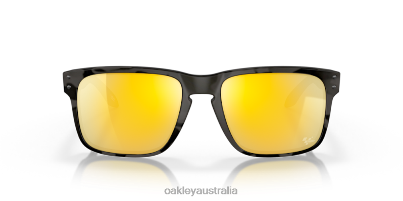 Holbrook MotoGP Collection Prizm 24K Polarized Lenses, Matte Black Tortoise Frame Oakley2ZJX635