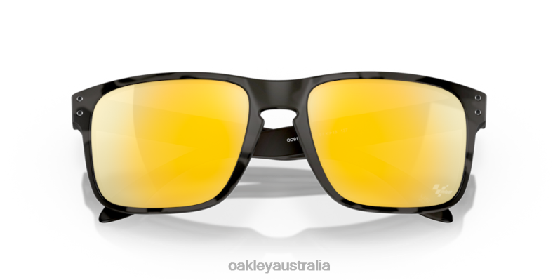 Holbrook MotoGP Collection Prizm 24K Polarized Lenses, Matte Black Tortoise Frame Oakley2ZJX635
