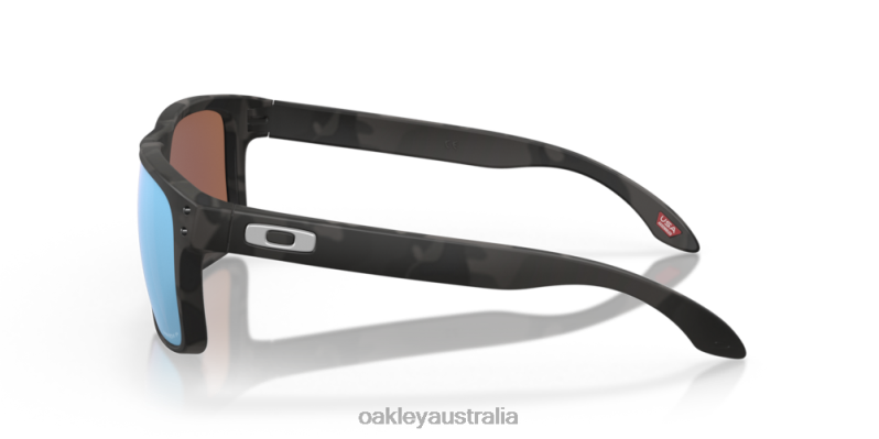 Holbrook Prizm Deep Water Polarized Lenses, Matte Black Camo Frame Oakley2ZJX70