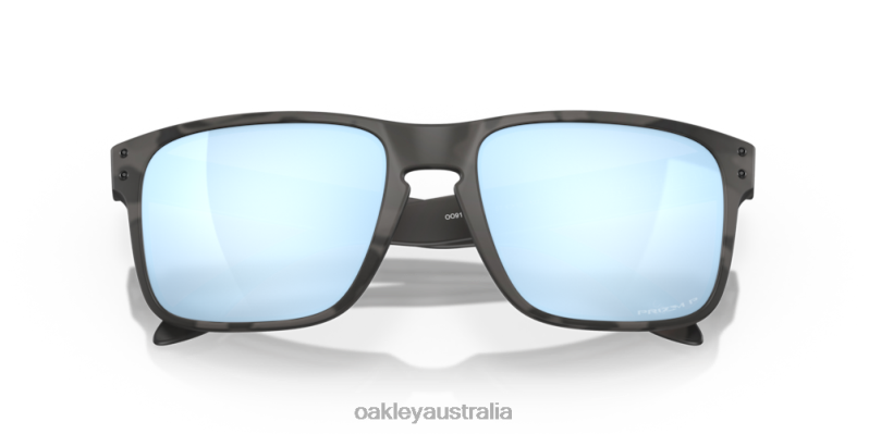 Holbrook Prizm Deep Water Polarized Lenses, Matte Black Camo Frame Oakley2ZJX70