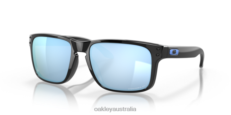 Holbrook Prizm Deep Water Polarized Lenses, Polished Black Frame Oakley2ZJX51 - Click Image to Close
