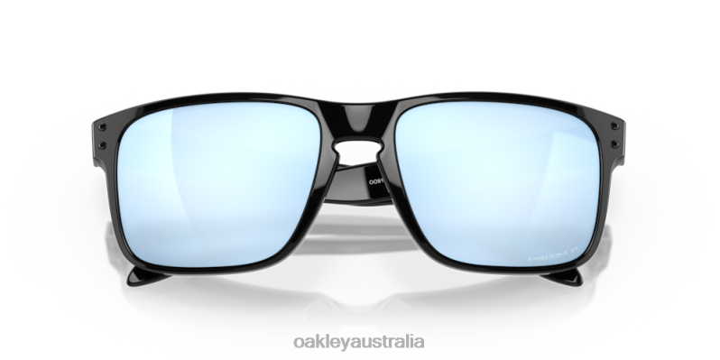 Holbrook Prizm Deep Water Polarized Lenses, Polished Black Frame Oakley2ZJX51