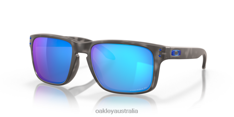 Holbrook Prizm Sapphire Polarized Lenses, Matte Black Tortoise Frame Oakley2ZJX63