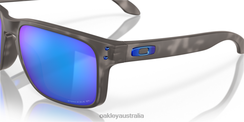 Holbrook Prizm Sapphire Polarized Lenses, Matte Black Tortoise Frame Oakley2ZJX63