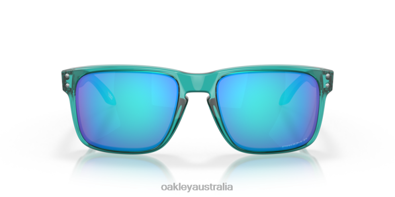 Holbrook Prizm Sapphire Polarized Lenses, Trans Artic Surf Frame Oakley2ZJX76
