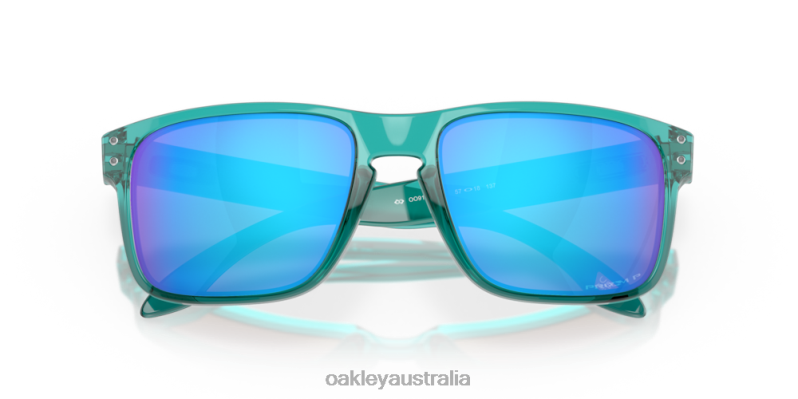 Holbrook Prizm Sapphire Polarized Lenses, Trans Artic Surf Frame Oakley2ZJX76