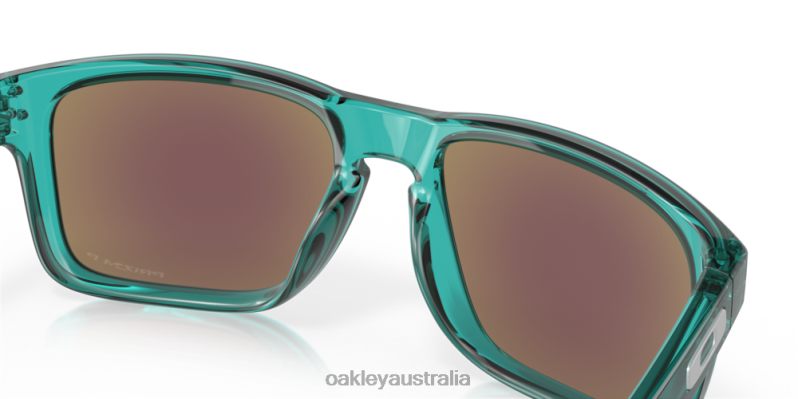 Holbrook Prizm Sapphire Polarized Lenses, Trans Artic Surf Frame Oakley2ZJX76
