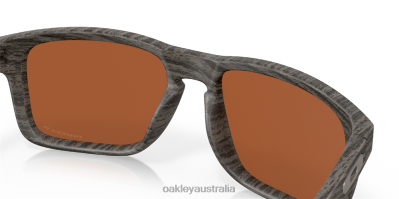 Holbrook Woodgrain Collection Prizm Shallow Water Polarized Lenses, Woodgrain Frame Oakley2ZJX65