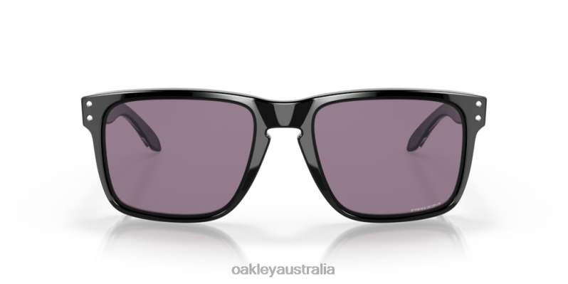 Holbrook XL High Resolution Collection Prizm Grey Lenses, Polished Black Frame Oakley2ZJX935