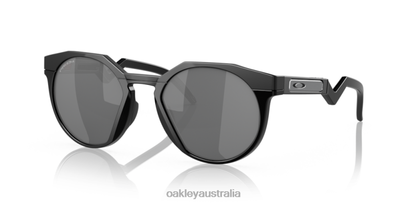 Hstn (Low Bridge Fit) Prizm Black Lenses, Matte Black Frame Oakley2ZJX779