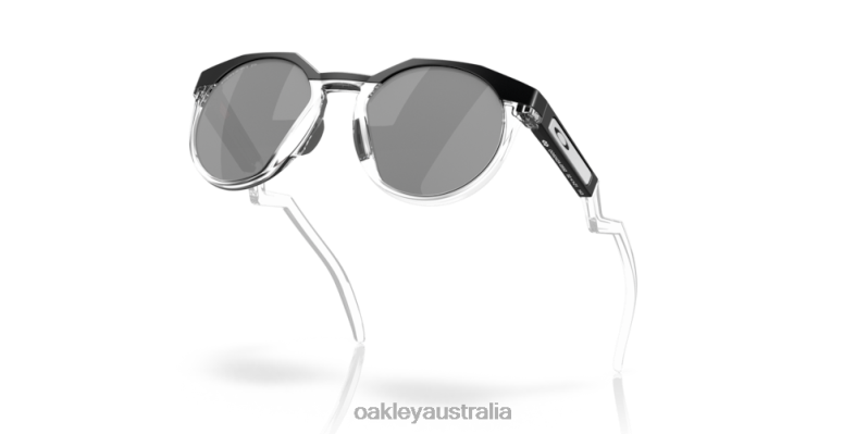 Hstn (Low Bridge Fit) Prizm Black Polarized Lenses, Matte Black Frame Oakley2ZJX783