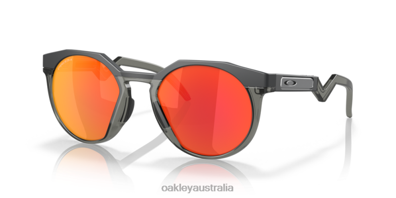 Hstn (Low Bridge Fit) Prizm Ruby Lenses, Matte Carbon Frame Oakley2ZJX780