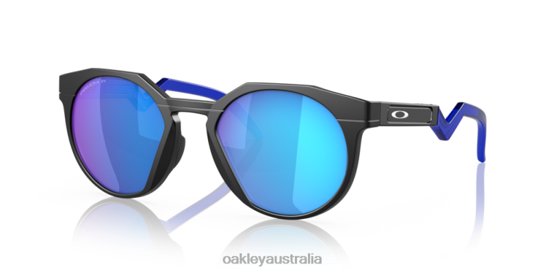 Hstn (Low Bridge Fit) Prizm Sapphire Polarized Lenses, Matte Black Frame Oakley2ZJX782