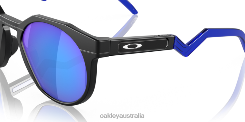 Hstn (Low Bridge Fit) Prizm Sapphire Polarized Lenses, Matte Black Frame Oakley2ZJX782