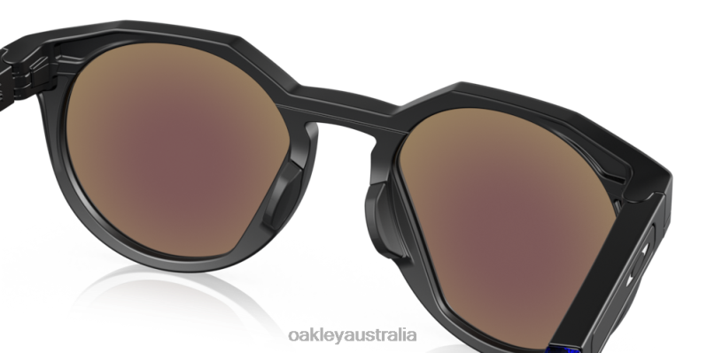 Hstn (Low Bridge Fit) Prizm Sapphire Polarized Lenses, Matte Black Frame Oakley2ZJX782
