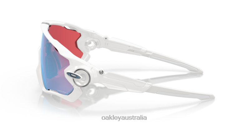 Jawbreaker Prizm Snow Collection Prizm Snow Sapphire Lenses, Polished White Frame Oakley2ZJX881
