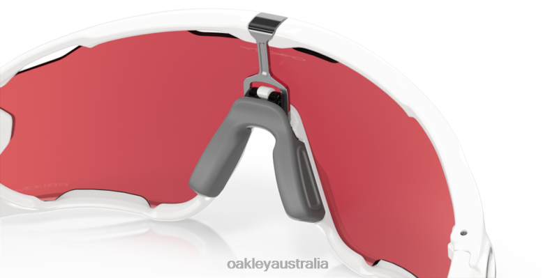 Jawbreaker Prizm Snow Collection Prizm Snow Sapphire Lenses, Polished White Frame Oakley2ZJX881