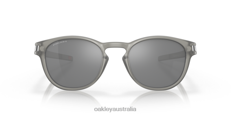 Latch (Low Bridge Fit) High Resolution Collection Prizm Black Lenses, Matte Grey Ink Frame Oakley2ZJX913