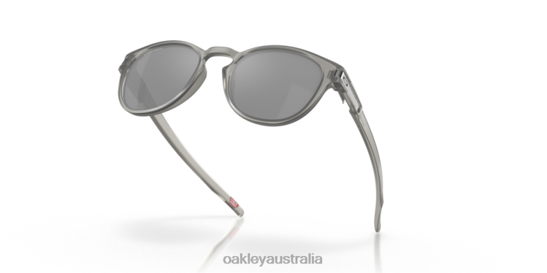 Latch (Low Bridge Fit) High Resolution Collection Prizm Black Lenses, Matte Grey Ink Frame Oakley2ZJX913