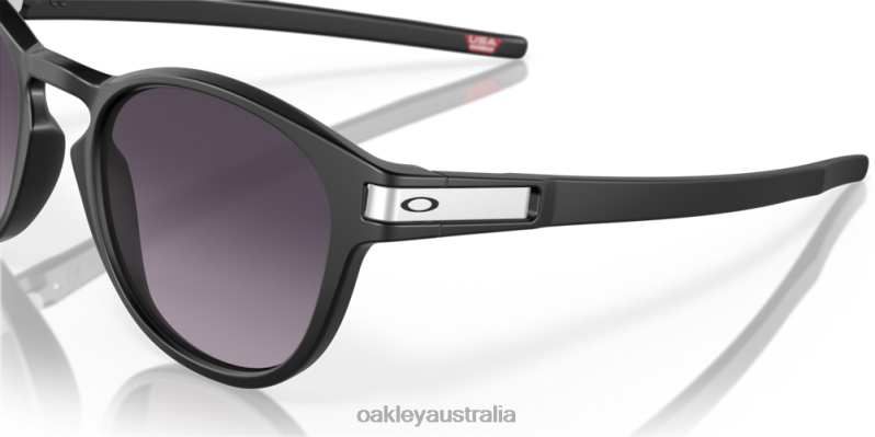 Latch (Low Bridge Fit) Prizm Grey Gradient Lenses, Matte Black Frame Oakley2ZJX908