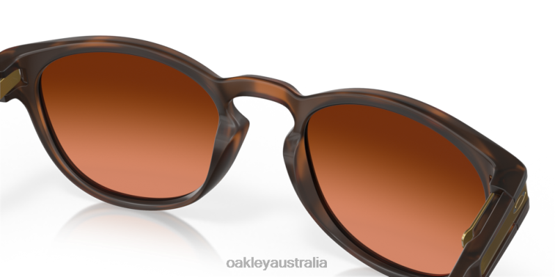 Latch Prizm Brown Gradient Lenses, Matte Brown Tortoise Frame Oakley2ZJX857