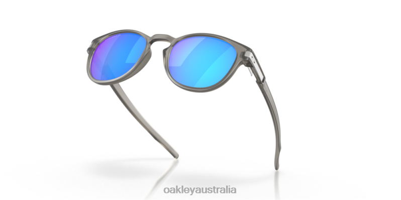 Latch Prizm Sapphire Polarized Lenses, Matte Grey Ink Frame Oakley2ZJX852