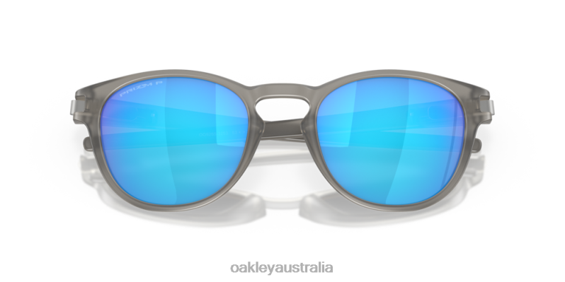 Latch Prizm Sapphire Polarized Lenses, Matte Grey Ink Frame Oakley2ZJX852
