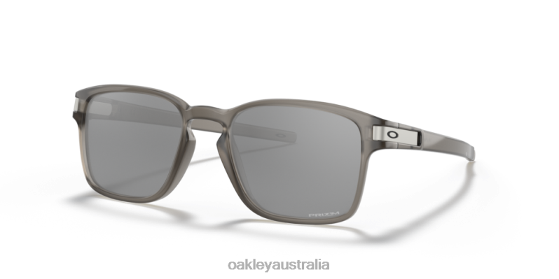 Latch Square (Low Bridge Fit) Prizm Black Lenses, Matte Grey Ink Frame Oakley2ZJX920