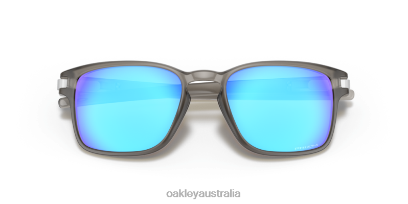 Latch Square (Low Bridge Fit) Prizm Sapphire Lenses, Matte Grey Ink Frame Oakley2ZJX918