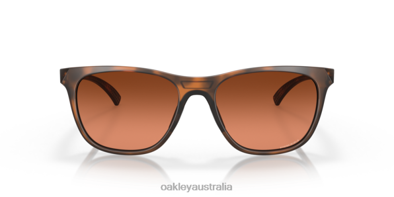 Leadline Prizm Brown Gradient Lenses, Matte Brown Tortoise Frame Oakley2ZJX1073
