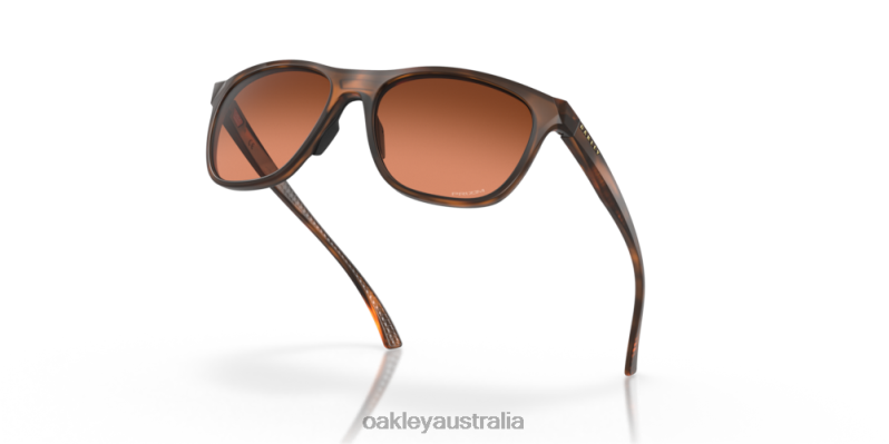 Leadline Prizm Brown Gradient Lenses, Matte Brown Tortoise Frame Oakley2ZJX1073
