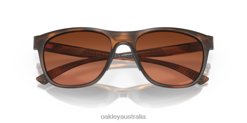 Leadline Prizm Brown Gradient Lenses, Matte Brown Tortoise Frame Oakley2ZJX1073