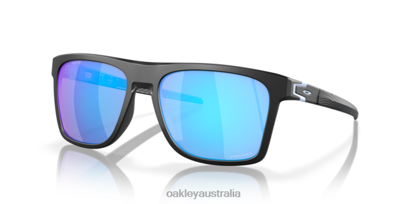 Leffingwell Encircle Collection Prizm Sapphire Lenses, Matte Black Frame Oakley2ZJX601 - Click Image to Close