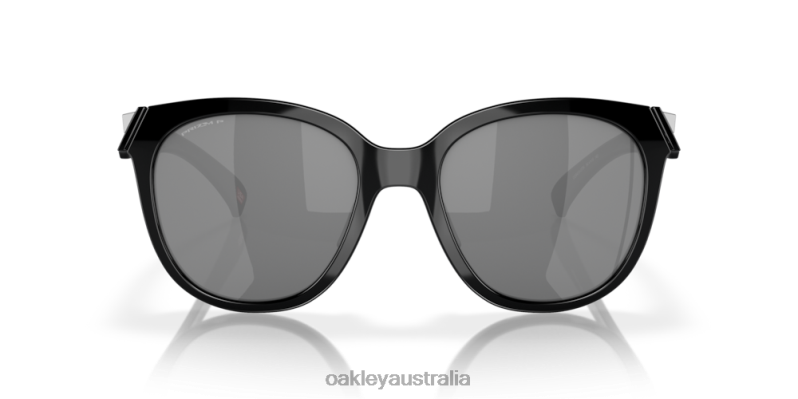 Low Key Prizm Black Polarized Lenses, Polished Black Frame Oakley2ZJX943