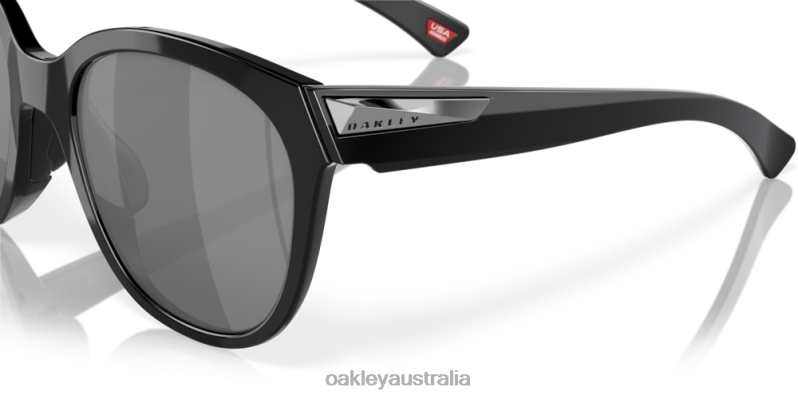 Low Key Prizm Black Polarized Lenses, Polished Black Frame Oakley2ZJX943