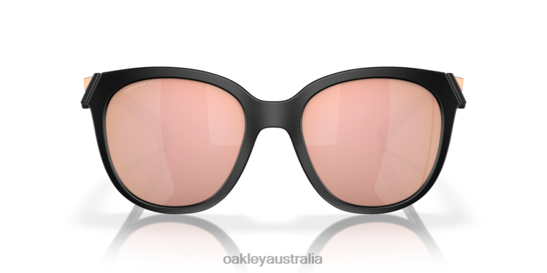 Low Key Prizm Rose Gold Polarized Lenses, Matte Black Frame Oakley2ZJX941