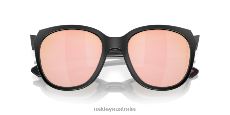 Low Key Prizm Rose Gold Polarized Lenses, Matte Black Frame Oakley2ZJX941
