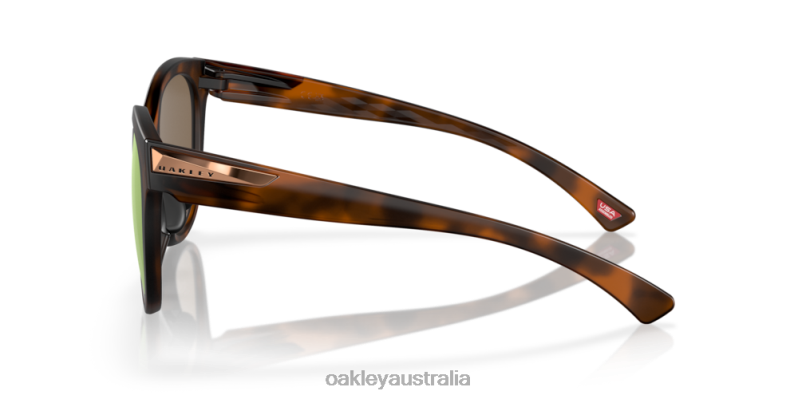 Low Key Prizm Rose Gold Polarized Lenses, Matte Brown Tortoise Frame Oakley2ZJX944