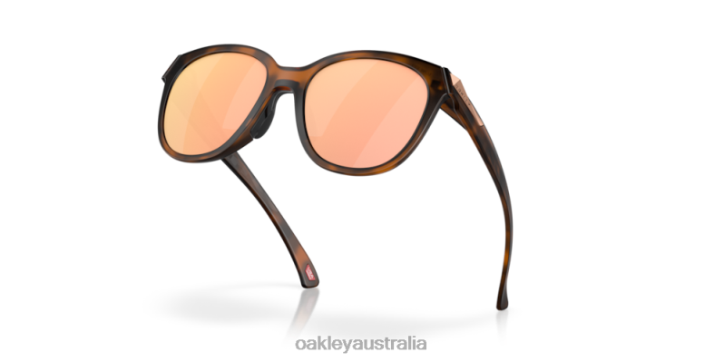 Low Key Prizm Rose Gold Polarized Lenses, Matte Brown Tortoise Frame Oakley2ZJX944