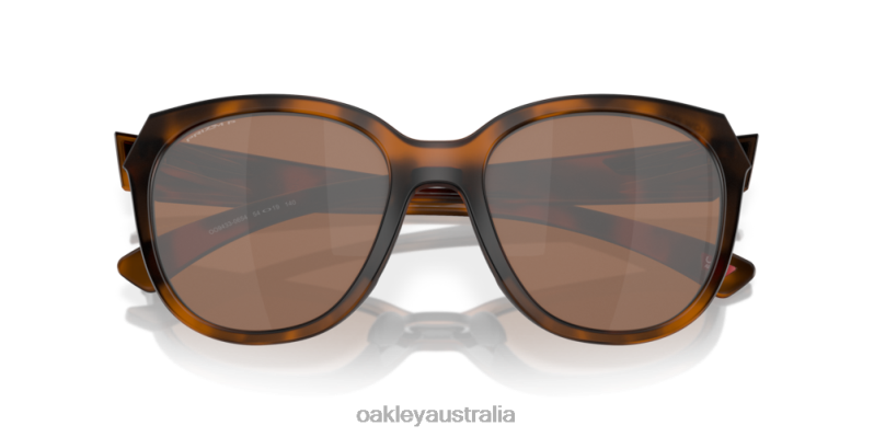 Low Key Prizm Tungsten Polarized Lenses, Matte Brown Tortoise Frame Oakley2ZJX942